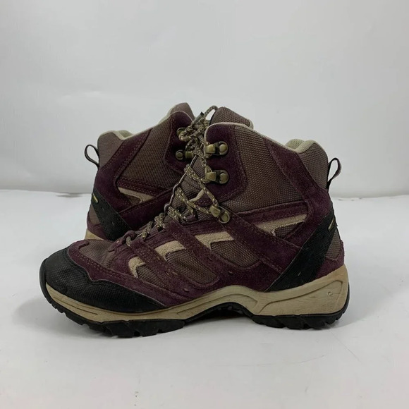 L.L. Bean Women's Lace Up Ankle Hiking Outdoor Snow Boots Size 9W - Picture 5 of 11